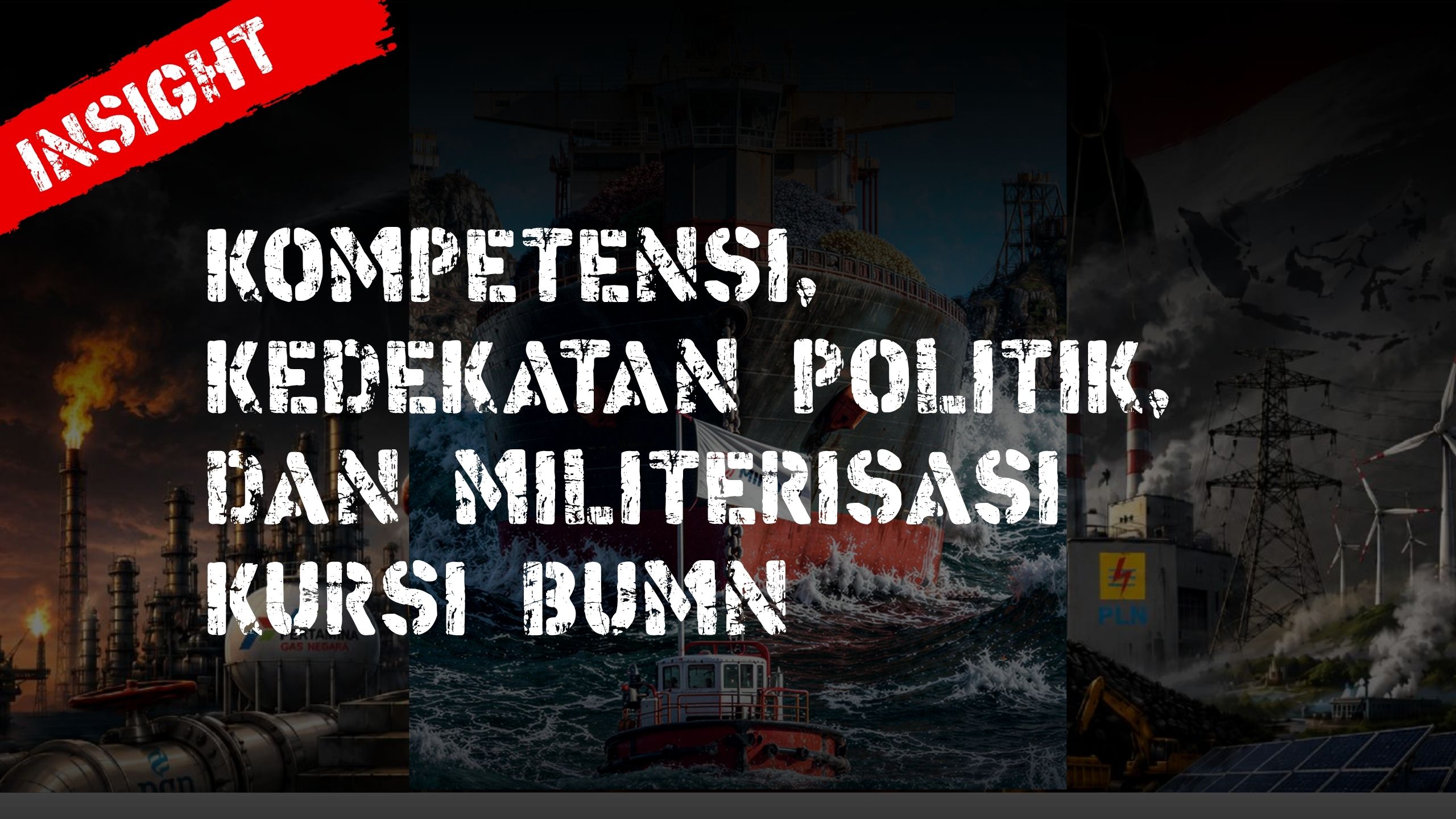 Kompetensi, Kedekatan Politik, dan Militerisasi Kursi BUMN